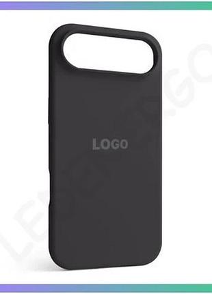 Чехол full silicone case для apple iphone 17 air серый силиконовый чехол-накладка с логотипом sku_2710 sku_stcom_2710000334187