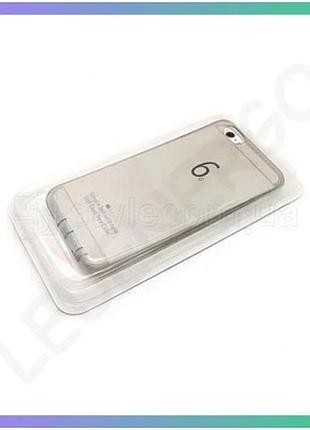 Силиконовый чехол с заглушками для apple iphone 6 plus 6s plus серый чехол-накладка для смартфона sku_ sku_stcom_2710000130307
