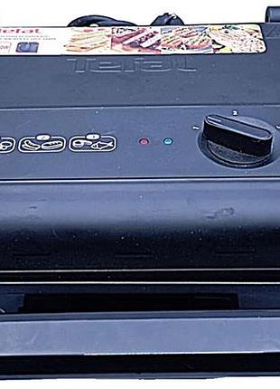 Электрический гриль шашлычница б/у tefal grill inicio gc242832