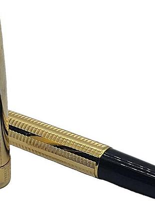 Ручка письменная шариковая перьевая б/у parker sonnet 9409 cascade gold 18kt