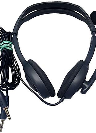 Компьютерная гарнитура наушники б/у logitech h110