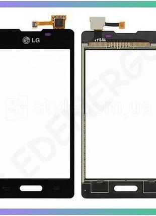 Тачскрин для lg optimus l5-ii e450 e460 черный сенсор оригинального качества для замены экрана sku_stc sku_2701545300003