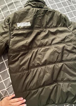 Куртка дитяча puma хакі 140 см 4