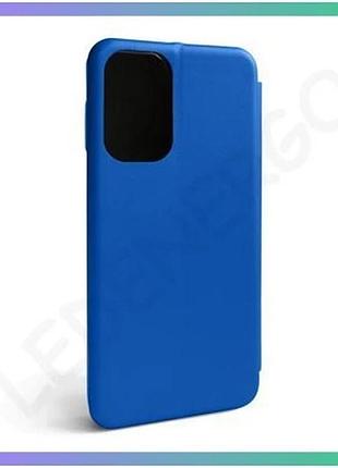 Чехол-книжка premium для samsung galaxy a23 4g синяя с отделением для карт шкирозамінник sku_271000026 sku_stcom_2710000262947
