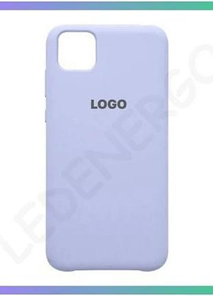 Чехол силиконовый original для huawei y5p лавандовый накладка с открытой камерой для смартфона sku_271 sku_stcom_2710000204602