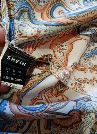 Ярусное платье трапеция оверсайз shein,m 8