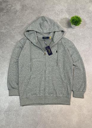 Зіпер унісекс polo ralph lauren сірий
