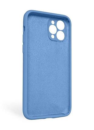 Чехол full silicone case для apple iphone 11 pro max с закрытой камерой без логотипа силиконовый блаки sku_stcom_2710000254508 2