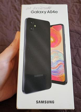 Комплектуючі для мобільних телефонів samsung galaxy a04e black 64 gb