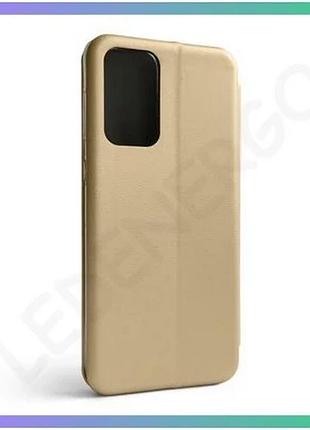 Чехол-книжка premium для samsung galaxy a33 5g золотой с карманом для карт шкірозамінник sku_271000026 sku_stcom_2710000263081