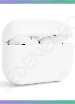 Чехол для airpods pro slim белый силиконовый защитный чехол для наушников apple sku_2710000192589 sku_stcom_2710000192589