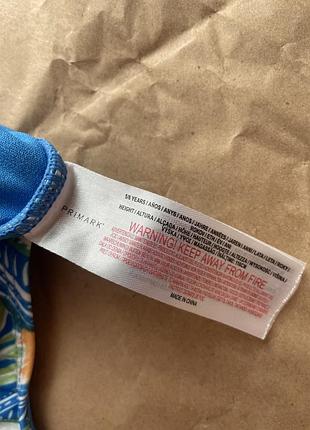 Купальник на девочку primark 4