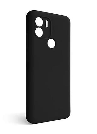 Чехол силиконовый для xiaomi redmi a1 plus черный накладка без логотипа защита смартфона sku_stcom_2710000265900