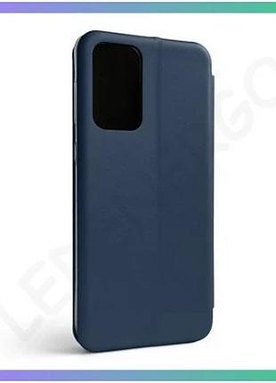 Чехол-книжка premium для samsung galaxy a33 5g синяя обложка для смартфона с карманом для карт sku_271 sku_stcom_2710000263074