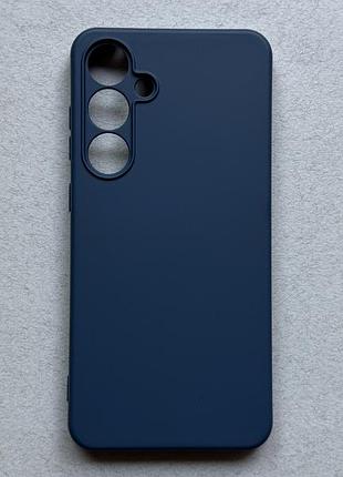 Samsung galaxy s24 fe чехол wave colorful case blue tpu силиконовый противоударный синий накладка панель бампер