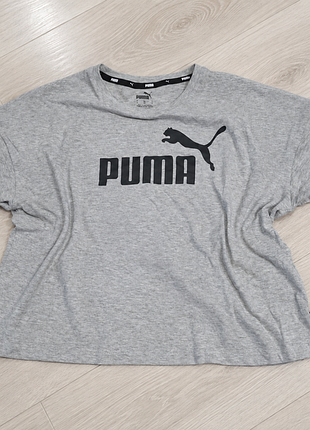 Укорочена футболка бренд puma. р. с
