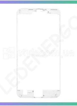 Рамка дисплея для apple iphone 6s plus с скотчем белая high quality для замены экрана смартфона sku_st sku_2702156700008