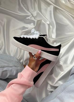 Puma suede xl pink black 6
