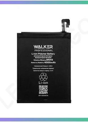 Аккумулятор walker professional для xiaomi redmi note 5 4000mah батарея для телефона sku_2710000202240 sku_stcom_2710000202240