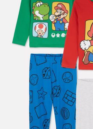 Піжама бавона маріо disney super mario primark 7-8 р. 122-128