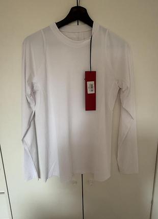 Спортивна кофта чоловіча uvu l/s training t-shirt біла