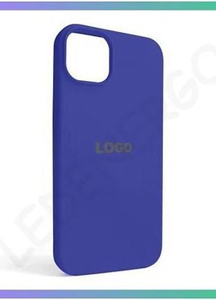 Чохол full silicone case для apple iphone 14 plus фіолетовий силіконовий чохол з відкритою камерою для sku_stcom_2710000248408