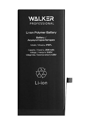 Акумулятор walker professional для apple iphone 8 plus 2691mah батарея для телефону оригінал (ціна за sku_stcom_2710000189046 2