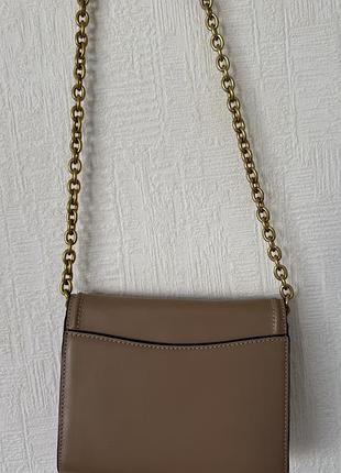 Сумка valentino кольору кави 6