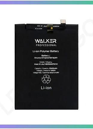 Аккумулятор walker professional для huawei honor 7x mate 10 lite nova 2 plus p30 lite 3340mah для теле sku_stcom_2710000272281