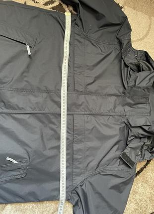 Плащ-дощовик жіночий jx jeantex з капюшоном, темно-синій, розмір xxl/3xl