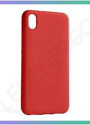 Чехол силиконовый для xiaomi redmi 7a красный накладка без логотипа для смартфона с открытой камерой s sku_stcom_2710000242147
