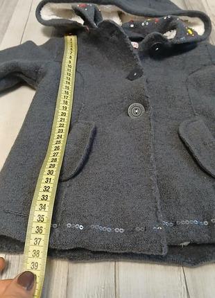 Куртка дитяча парка чорна/темно-синя 6