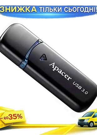 Ku флеш накопичувач usb universal fit 64гб apacer чорний usb 3.2 gen 1 накопичувач для зберігання дани uni2l_k