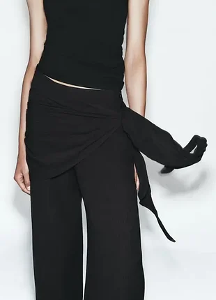 Штани zara з віскози 4