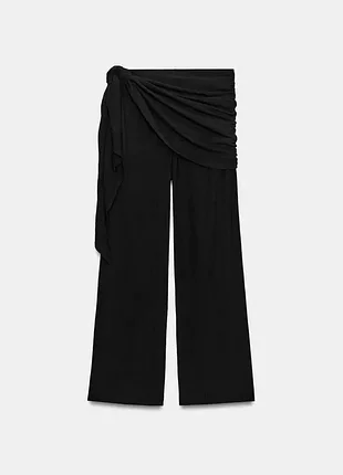 Штани zara з віскози 7