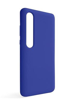 Чохол силіконовий для xiaomi mi 10 фіолетовий накладка без логотипу відкрита камера для смартфона sku_stcom_2710000251651