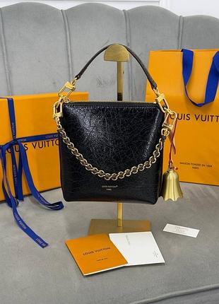 Сумка рідкісна модель чорна louis vuitton