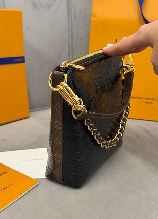 Сумка рідкісна модель чорна louis vuitton 5
