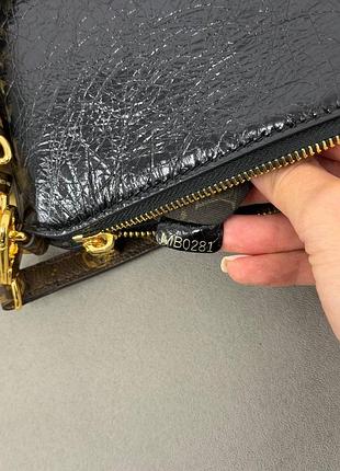 Сумка рідкісна модель чорна louis vuitton 8