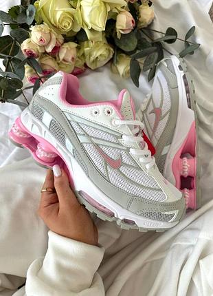 Nike supreme shox ride 2 white pink