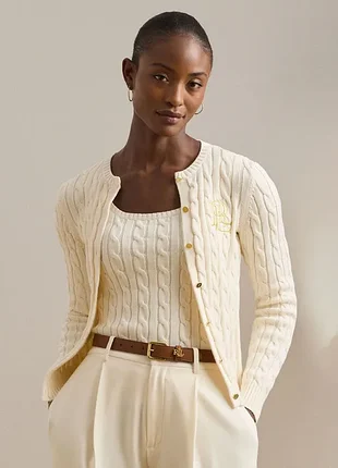 Роскошный хлопковый кардиган lauren ralph lauren