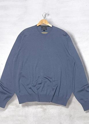 Светр  зі 💯 тонкої високоякісної вовни pure new wool від британського бренду marks&spenser