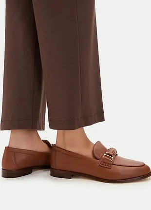 Женские кожаные лоферы ralph lauren(р 36.5-37)оригинал