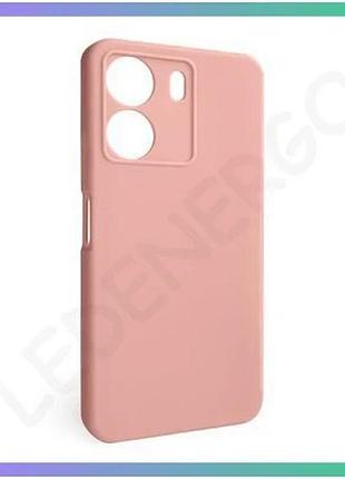 Силіконовий чохол для xiaomi redmi 13c 4g рожевий накладка з закритою камерою для смартфона sku_271000 sku_stcom_2710000291206