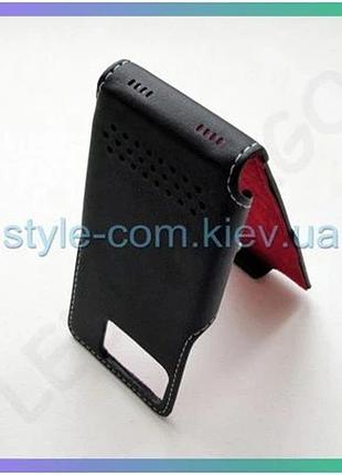 Чехол status для samsung galaxy j1/j100 2015 черный флип-кейс с поддержкой анимации на экране sku_2701 sku_stcom_2701990300009