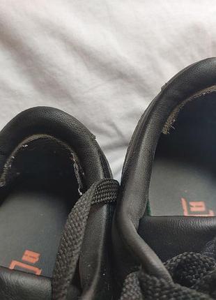 Шкіряні кросівки puma mayze stack black розмір 38 6