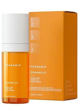Сироватка для обличчя theramid tetramid c.e.f з вітаміном с