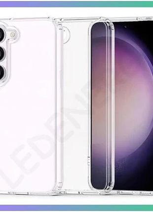 Силіконовий чохол kst для samsung galaxy s26/s942 2026 прозорий накладка з закритою камерою для смартф sku_stcom_2710000349532