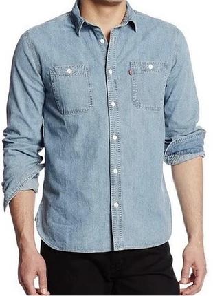 Levis чоловіча джинсова сорочка, рубашка