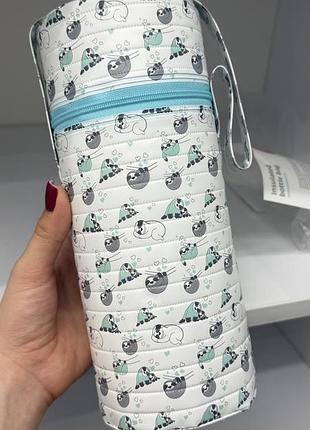 Термос babyono для дитячого харчування з принтом